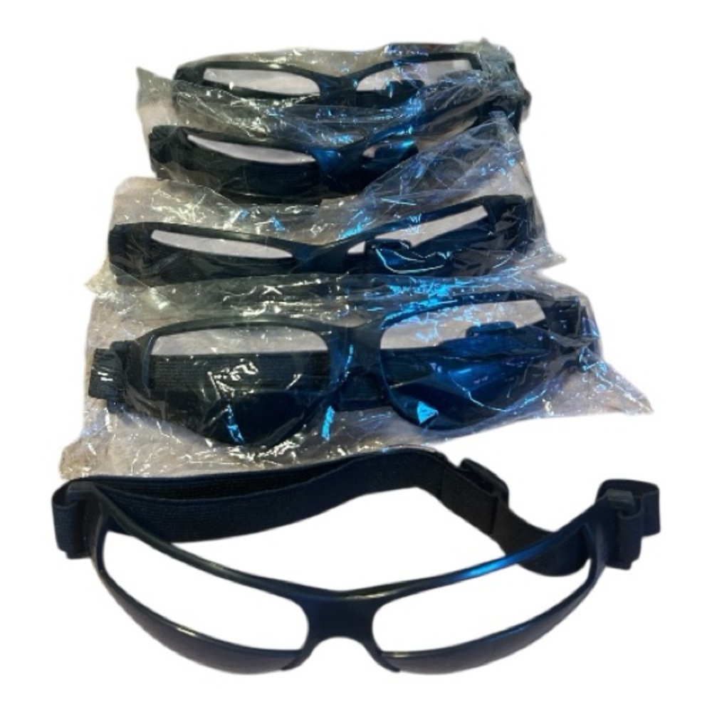 5 Pair Basketball Sports Dribbling Practice Goggles New In Packaging 9” x 2”